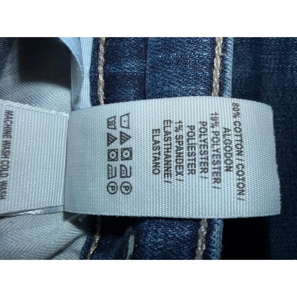 Lucky Brand Mid Rise Straight‎ Leg Jeans Medium Wash Blue Denim Size 10/30